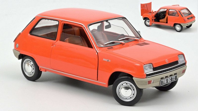 Renault 5 1972 (Light Orange) by norev