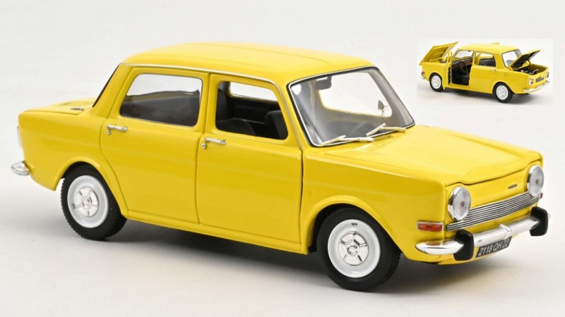 Simca 1000 LS 1974 (Maya Yellow) by norev