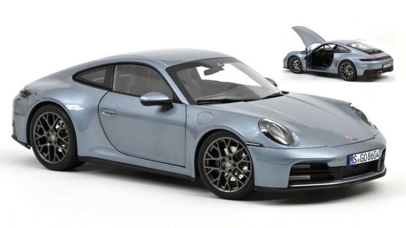 Porsche 911 Carrera 2025 (Polar Silver Metallic) by norev