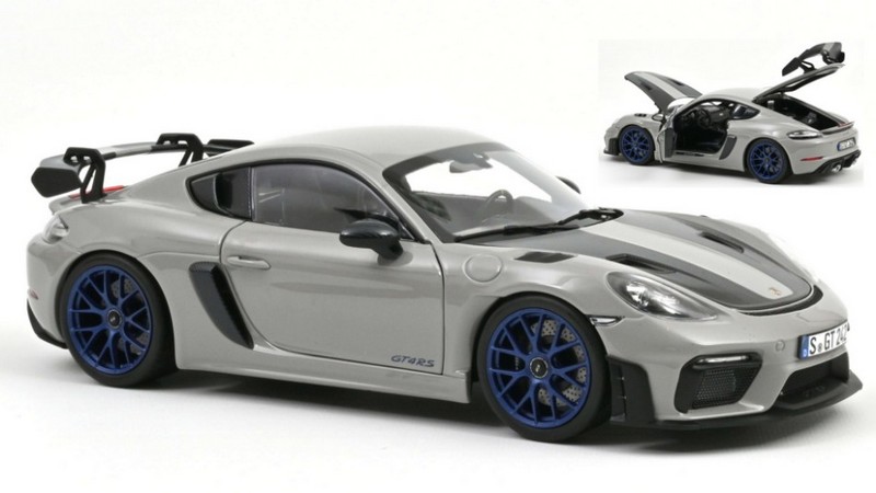 Porsche Cayman GT4 RS Weissach Package 2023 (Grey) by norev