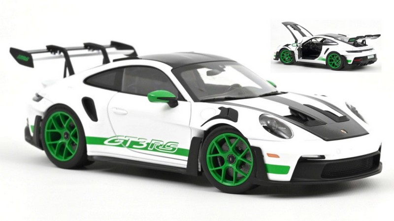 Porsche 911 GT3 RS Tribute to Carrera RS 2022 (White/Green) by norev