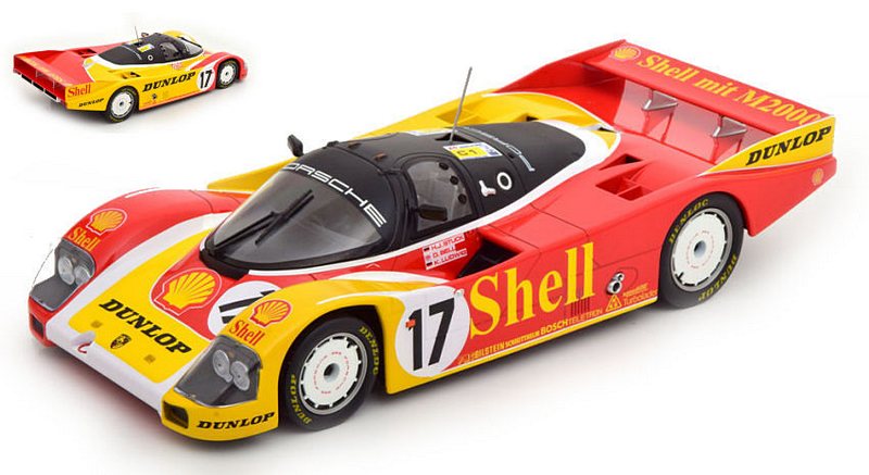 Porsche 962C #17 Le Mans 1988 Ludwig - Stuck - Bell by norev
