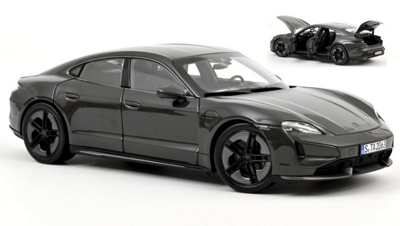 Porsche Taycan Turbo S 2024 (Grey) by norev