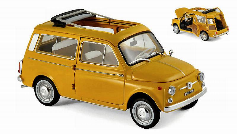 Fiat 500 Giardiniera 1968 (Positano Yellow) by norev