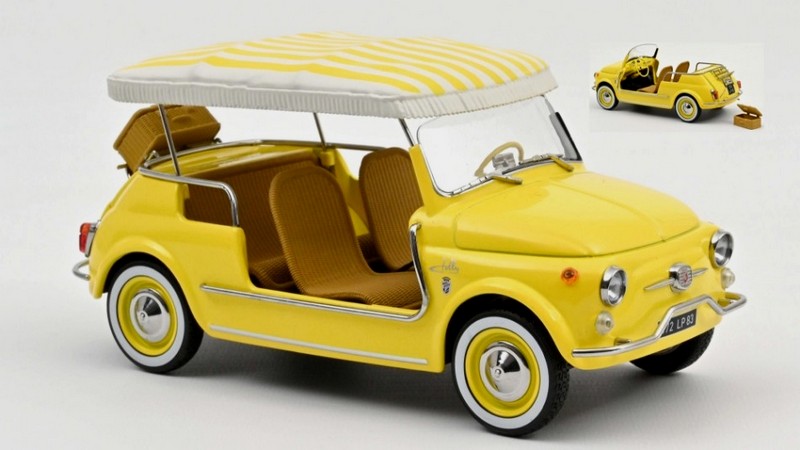 Fiat 500 Jolly 1965 (Yellow) by norev