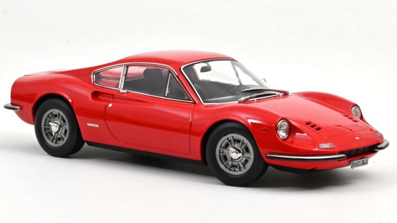 Ferrari Dino 246 GT 1968 (Red) by norev