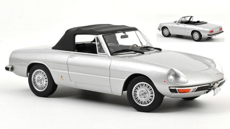 Alfa Romeo 2000 Spider 1973 (Silver) by norev
