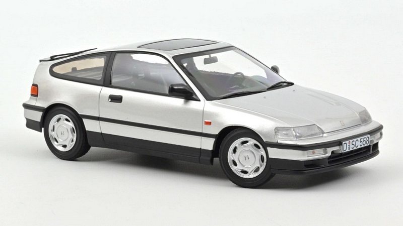 Honda CRX 1990 (Silver) by norev