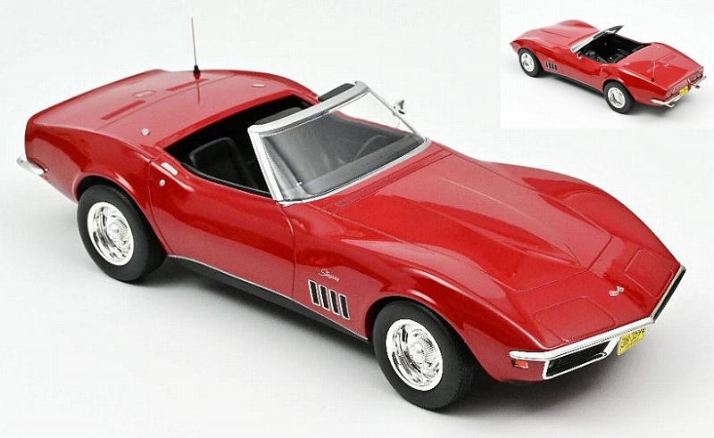 Chevrolet Corvette Convertible 1969 (Red) by norev