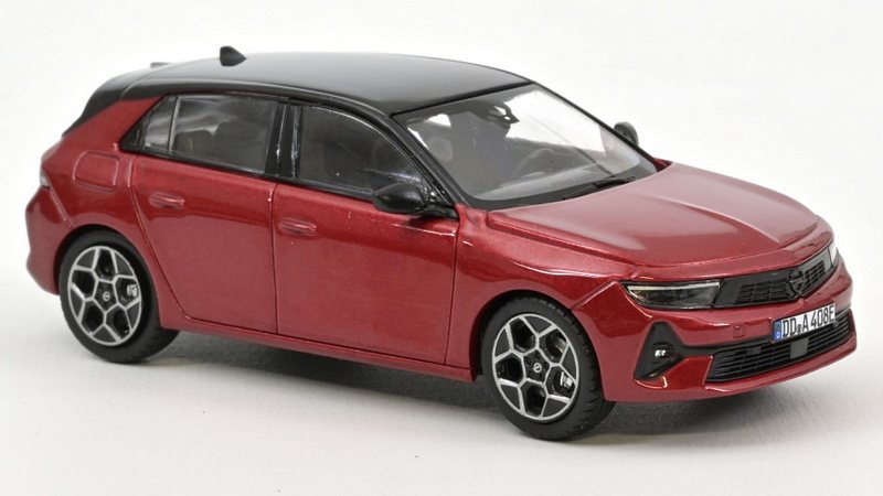 Opel Astra 2022 (Red Metallic) by norev