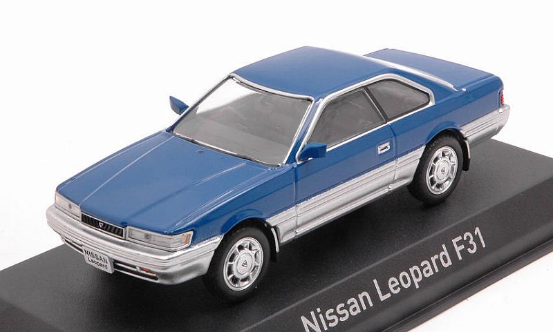 Nissan Leopard F31 1986 (Blue Metallic) by norev