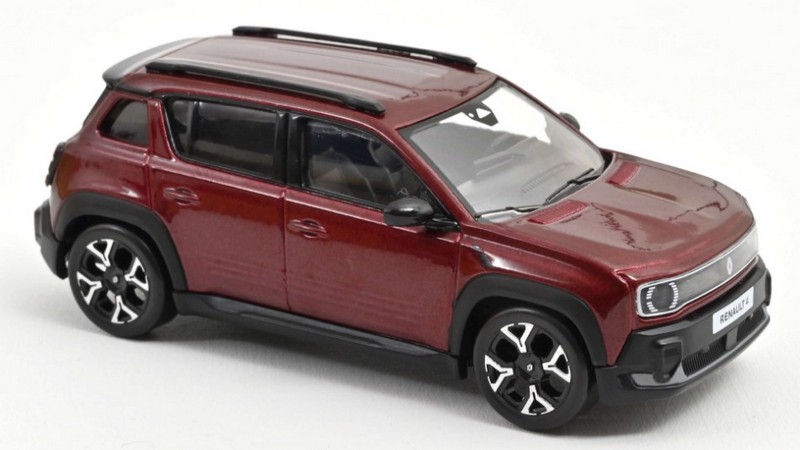 Renault 4 E-tech Electric 2025 (Carmin Red) by norev