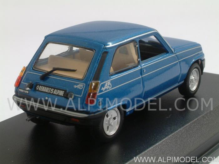 Renault 5 Alpine (blue) - norev