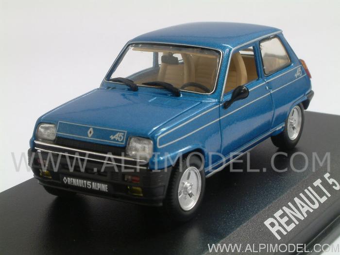 Renault 5 Alpine (blue) by norev