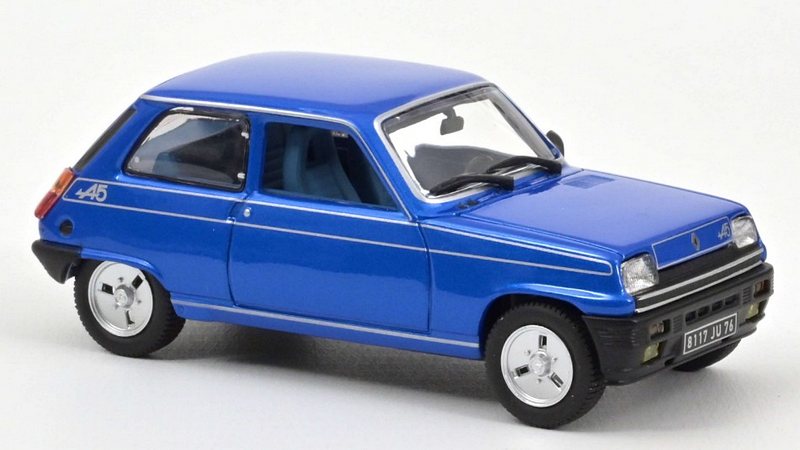 Renault 5 Alpine 1977 (Blue) by norev