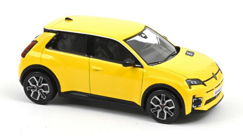 Renault 5 E-tech 100% Electric 2024 (Pop Yellow) by norev