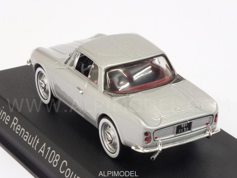 Alpine A108 Renault Coupe 2+2 1961 (Silver) - norev