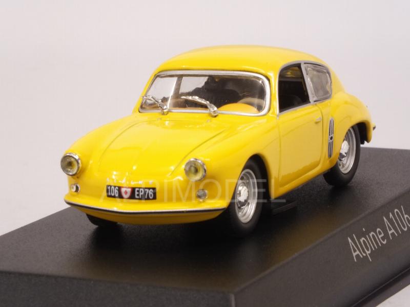 Alpine A106 Renault 1956 (Yellow) by norev