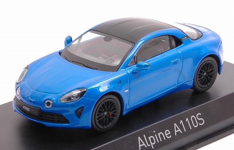Alpine A110S 2019 (Alpine Blue/Carbon Roof) by norev