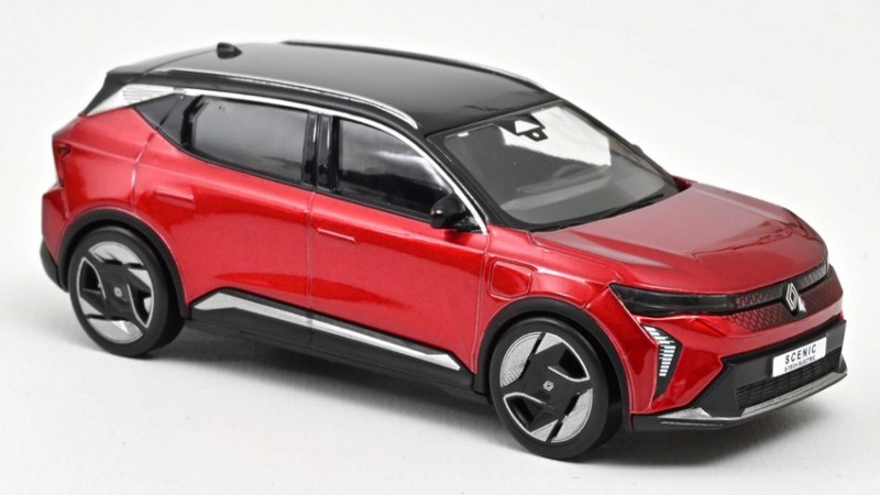 Renault Scenic E-tech 100% Electric 2024 (Flame Red/Black) by norev