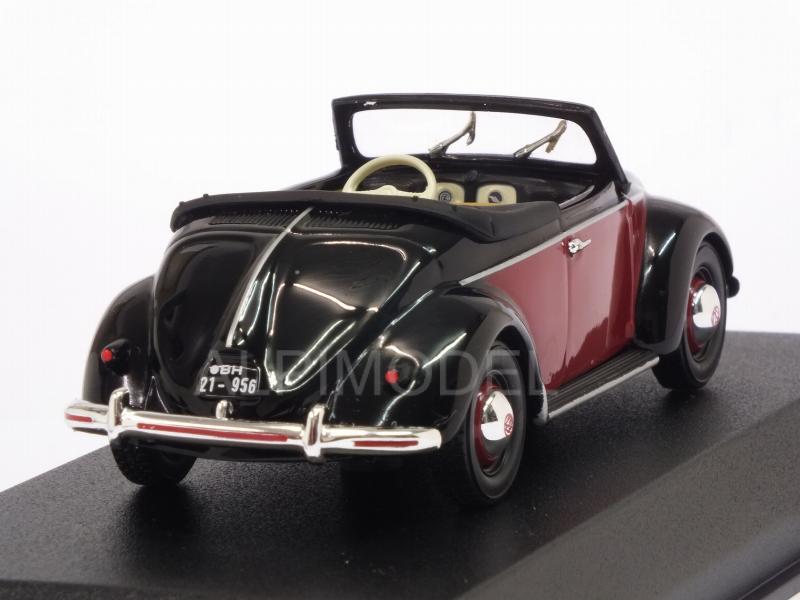 Volkswagen Hebmuller 1949 (Black/Red) - norev