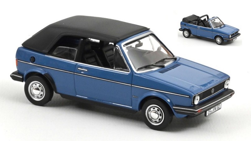 Volkswagen Golf Cabriolet 1981 (Monaco Blue) by norev