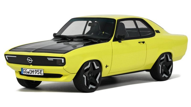 Opel Manta GSE Elektromod 2021 (Yellow) by otto-mobile