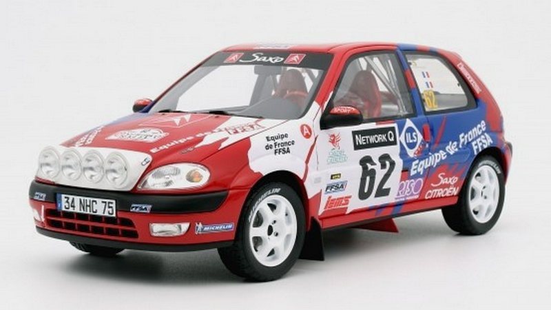 Citroen Saxo VTS #62 RAC Rally 2000 Sebastien Loeb by otto-mobile