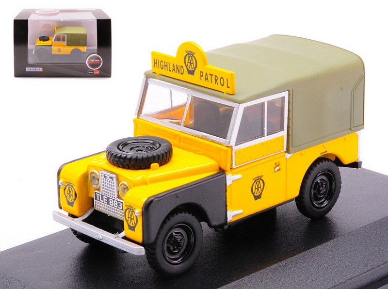 Land Rover Series 1 88 Canvas AA Highland Patrol by oxford