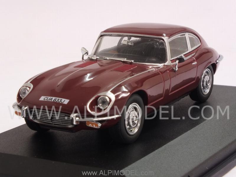 Jaguar E-Type V12 Coupe (Dark Red) by oxford