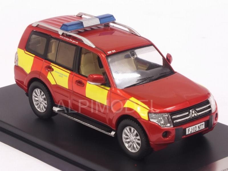 Mitsubishi Pajero UK Derbyshire Fire-Rescue Service 2010 - premium-x
