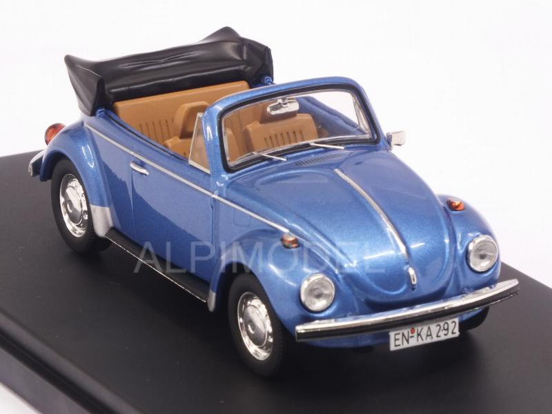 Volkswagen Super Beetle Cabriolet 1973 (Metallic Blue) - premium-x