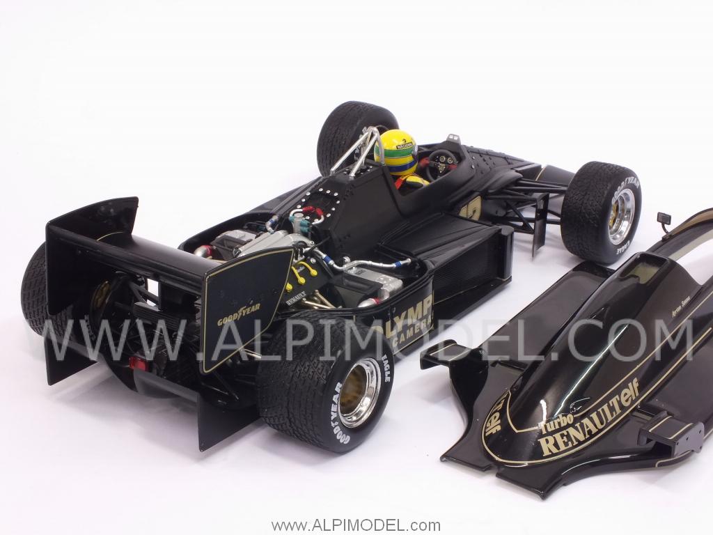 Lotus 97T Renault Winner GP Portugal 1985  Ayrton Senna - premium-x
