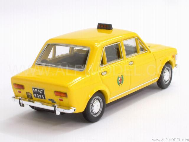 Fiat 128 4 porte Taxi Milano 1971 - rio