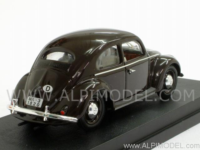 Volkswagen 1200 De Luxe 1953 (Dark Brown) - rio