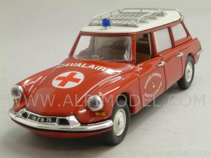 Citroen ID 19 Break Ambulance Fire Brigades 1962 by rio