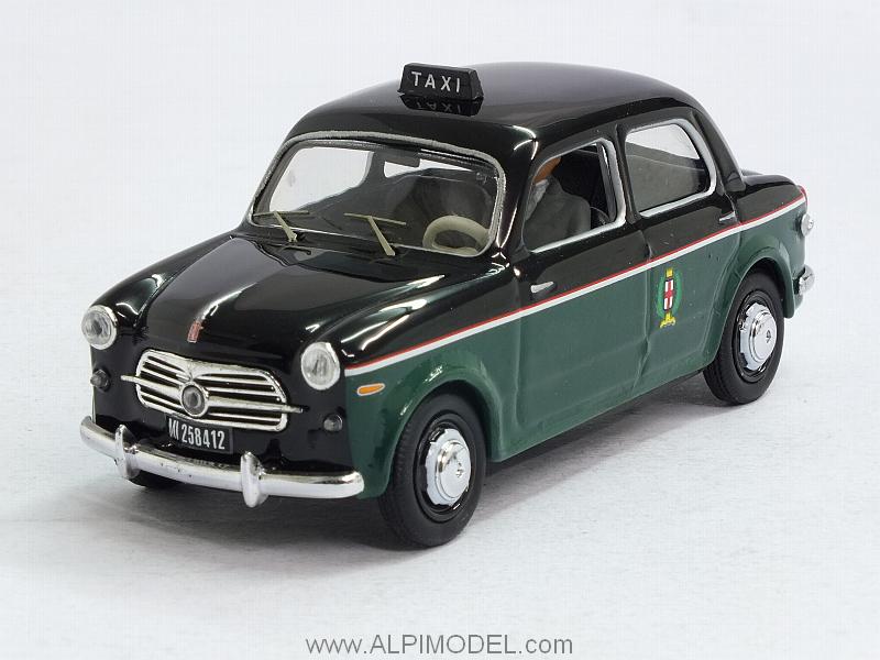 Fiat 1100 Taxi di Milano 1956 (with figurine) by rio