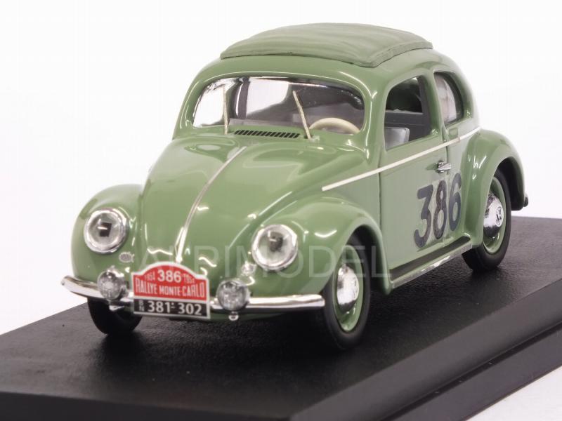 Volkswagen Beetle #386 Rally Monte Carlo 1954 Prager - Culbert by rio