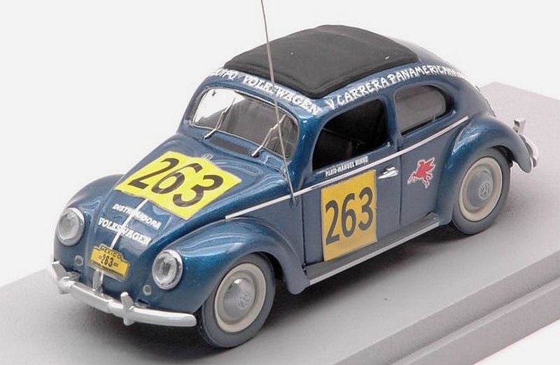 Volkswagen Beetle #263 Carrera Panamericana 1954 M.Hinke by rio