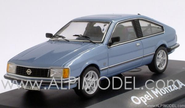 Opel Monza A 1978 (Light Blue Metallic) by schuco