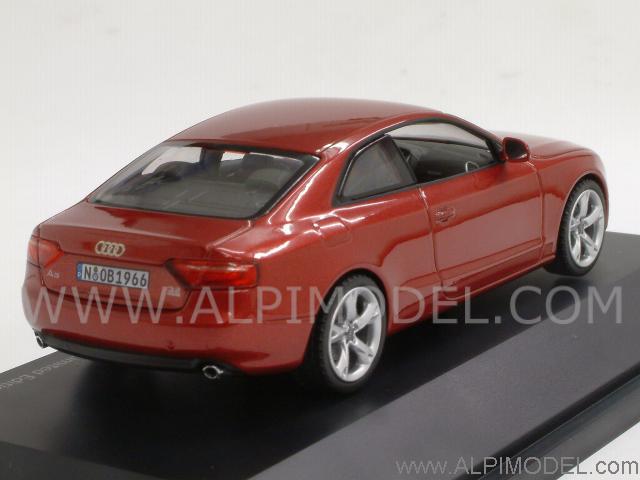 Audi A5 2007 (Granat Red) - schuco