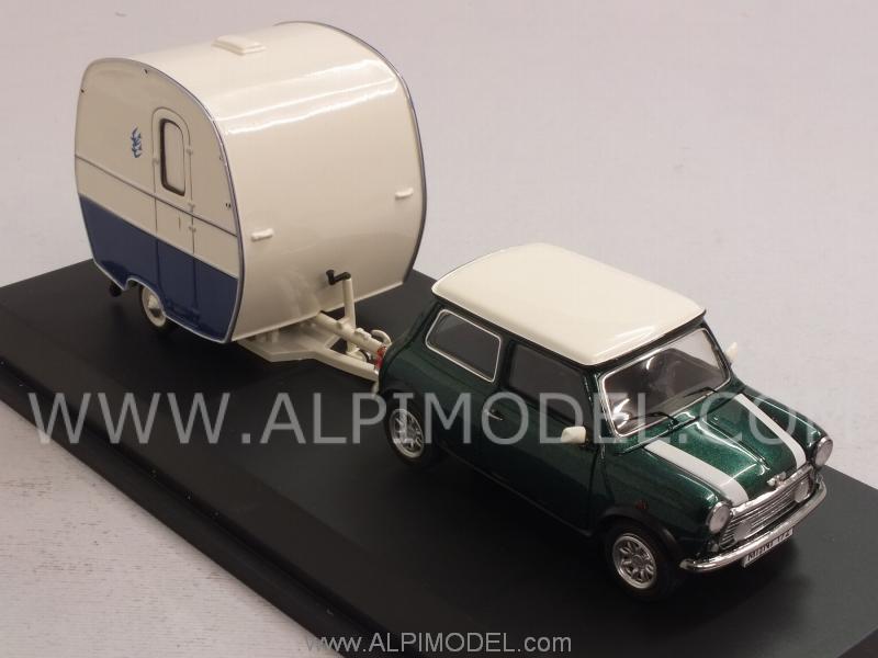 Mini Cooper with Caravan - schuco