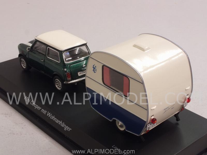 Mini Cooper with Caravan - schuco