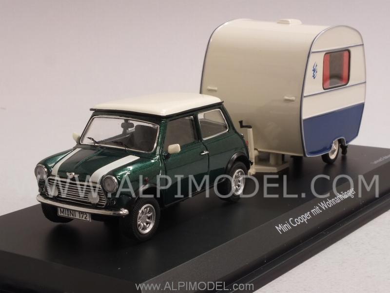 Mini Cooper with Caravan by schuco