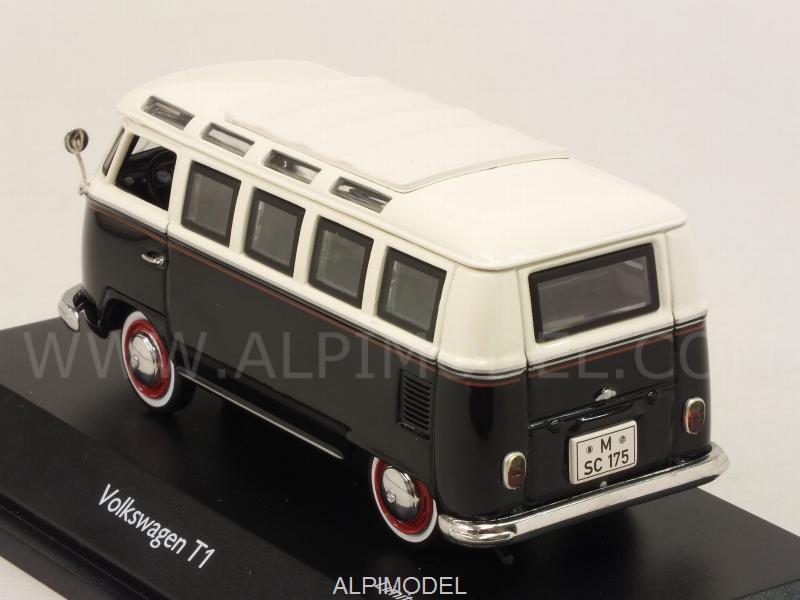 Volkswagen T1 Samba Bus (Black/White) - schuco