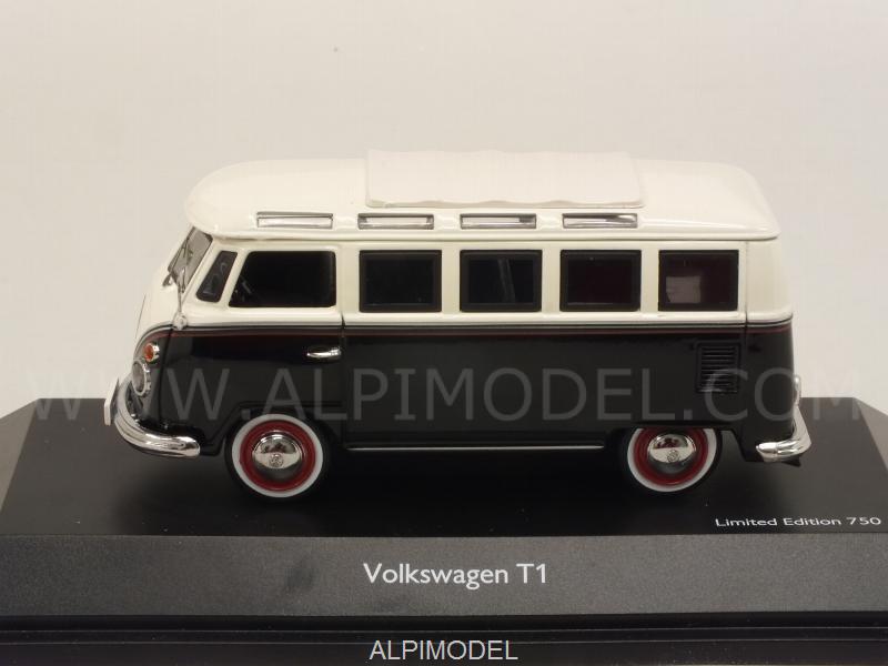 Volkswagen T1 Samba Bus (Black/White) - schuco