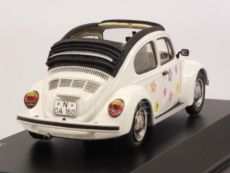 Volkswagen Beetle Open-Air Blumen (White) - schuco