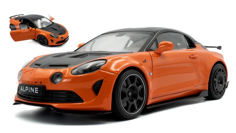 Alpine A110 Radicale Coupe 2024 (Orange) by solido