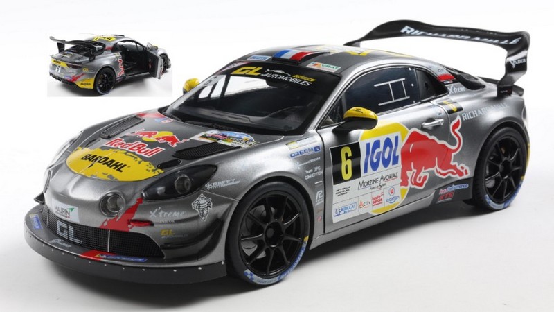 Alpine A110 RGT+ #6 Rally Mont Blanc 2024 Godey-Loeb by solido