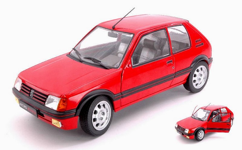 Peugeot 205 GTI 1.9 Phase 1 (Red) by solido